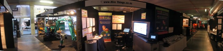 HIANZ booth panorama